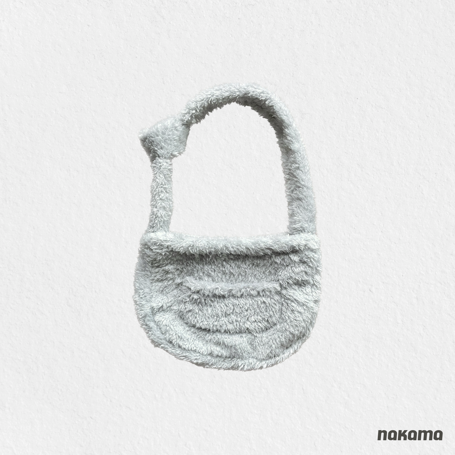 THE FISHERMAN SHOULDER BAG 回收材質刷毛肩背包 - TAILORED GREY