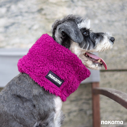 THE FISHERMAN NECKWARMER 回收材質刷毛脖圍 - MAGENTA