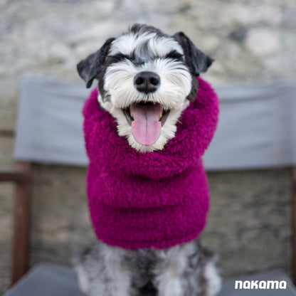 THE FISHERMAN NECKWARMER 回收材質刷毛脖圍 - MAGENTA