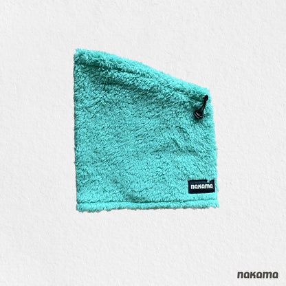 THE FISHERMAN NECKWARMER 回收材質刷毛脖圍 - TEAL GREEN