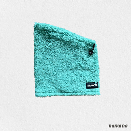 THE FISHERMAN NECKWARMER 回收材質刷毛脖圍 - TEAL GREEN