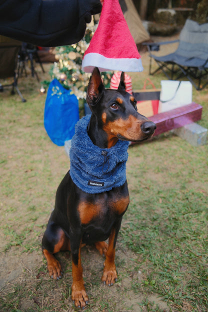 THE FISHERMAN NECKWARMER 回收材質刷毛脖圍 - PRUSSIAN BLUE