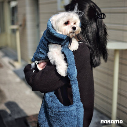 THE FISHERMAN SHOULDER BAG 回收材質刷毛肩背包 - BAY BLUE