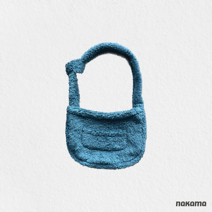 THE FISHERMAN SHOULDER BAG 回收材質刷毛肩背包 - BAY BLUE