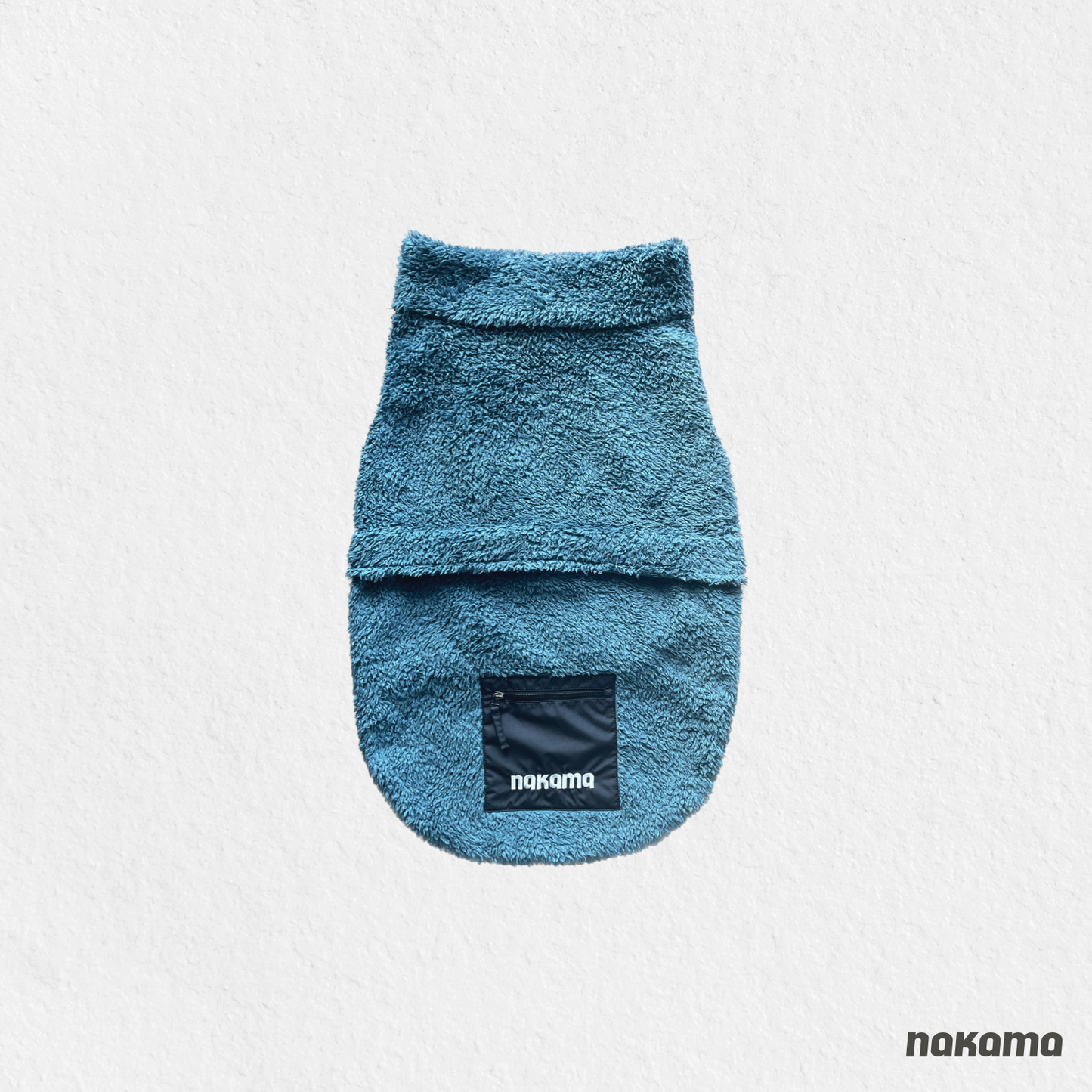 THE FISHERMAN VEST 回收材質刷毛背心 - BAY BLUE (金額已折扣)