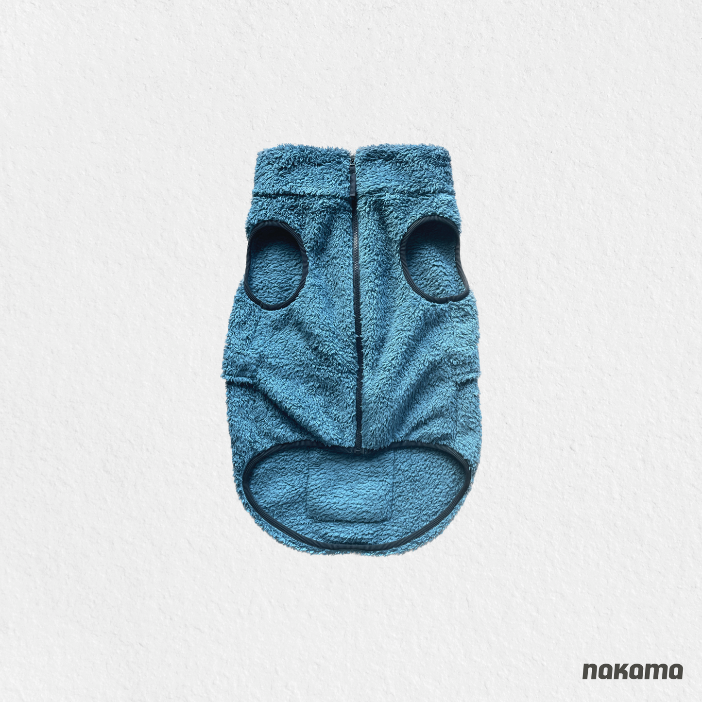 THE FISHERMAN VEST 回收材質刷毛背心 - BAY BLUE (金額已折扣)