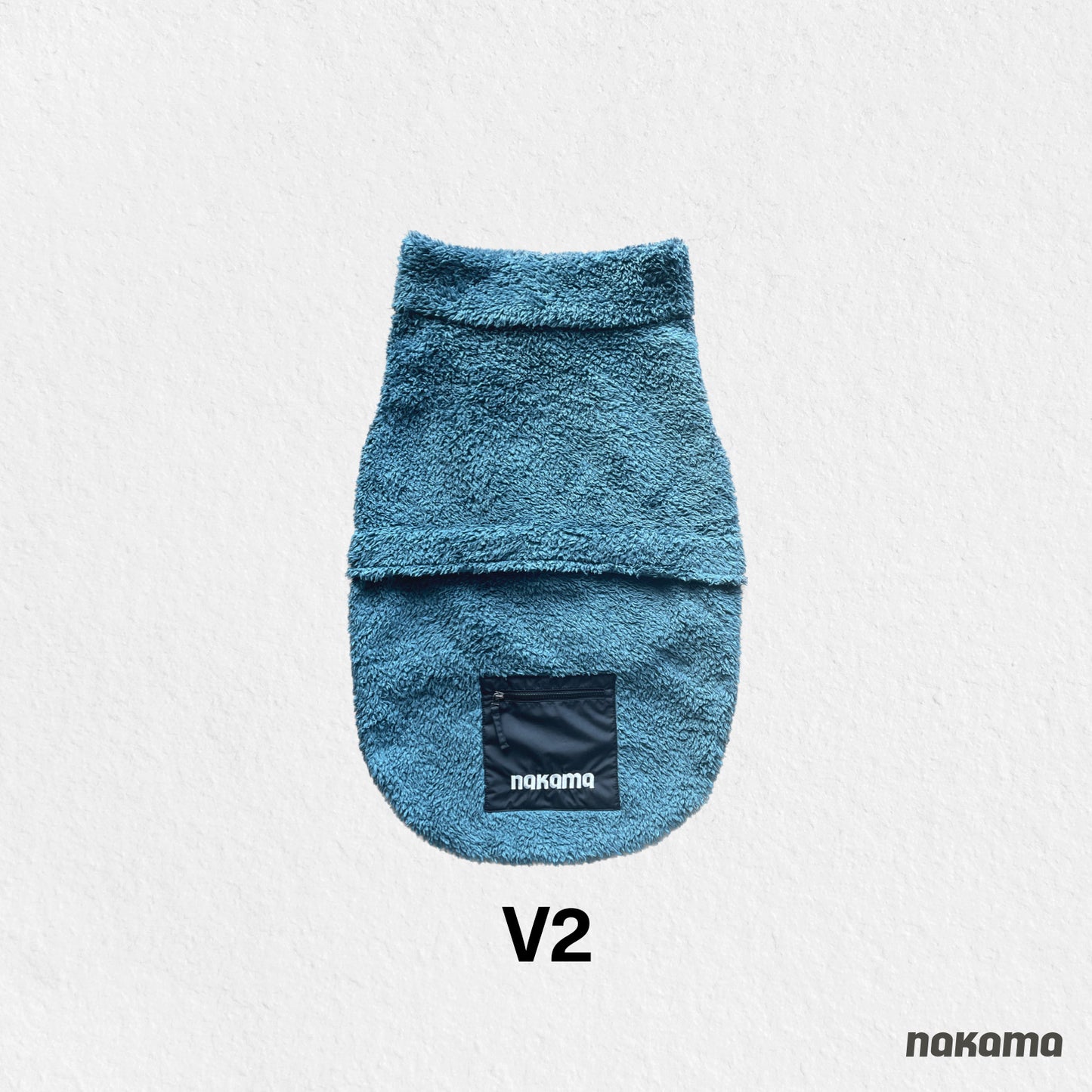 THE FISHERMAN VEST V2 回收材質刷毛背心 V2 - BAY BLUE