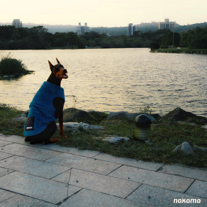 THE FISHERMAN VEST V2 回收材質刷毛背心 V2 - BAY BLUE