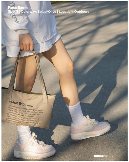 FUTON BAG 布團床袋 - BEIGE/OLIVE