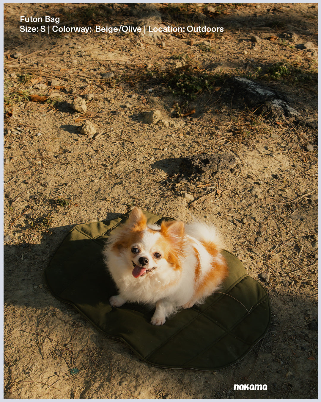FUTON BAG 布團床袋 - BEIGE/OLIVE