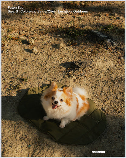 FUTON BAG 布團床袋 - BEIGE/OLIVE