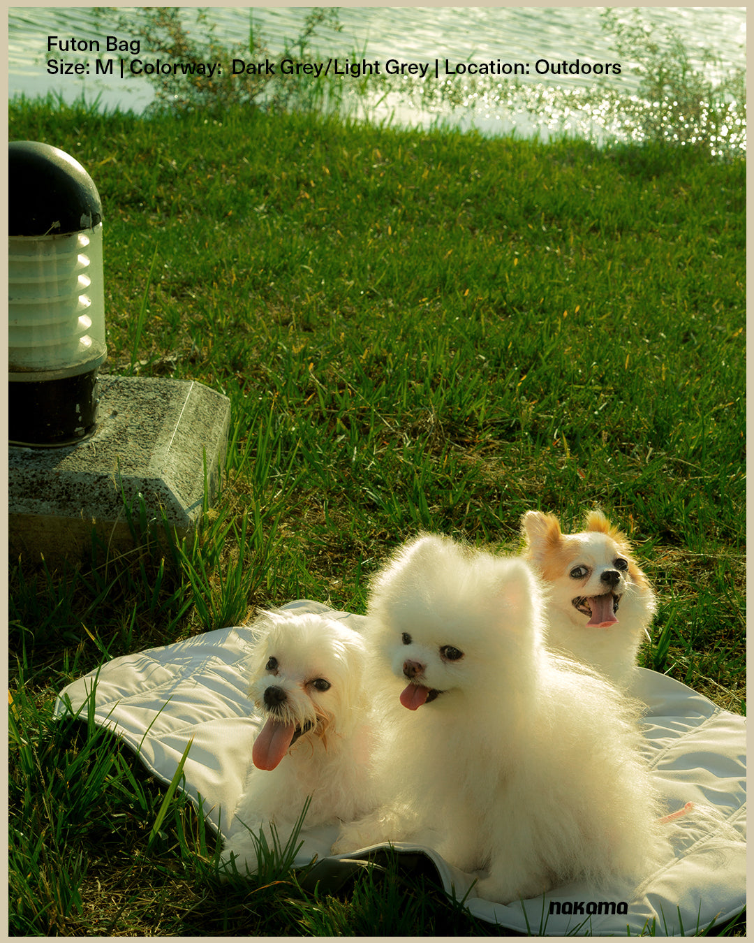 FUTON BAG 布團床袋 - GREY/GREY