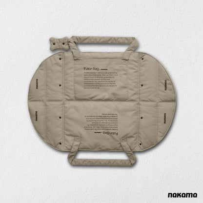 FUTON BAG 布團床袋 - BEIGE/OLIVE