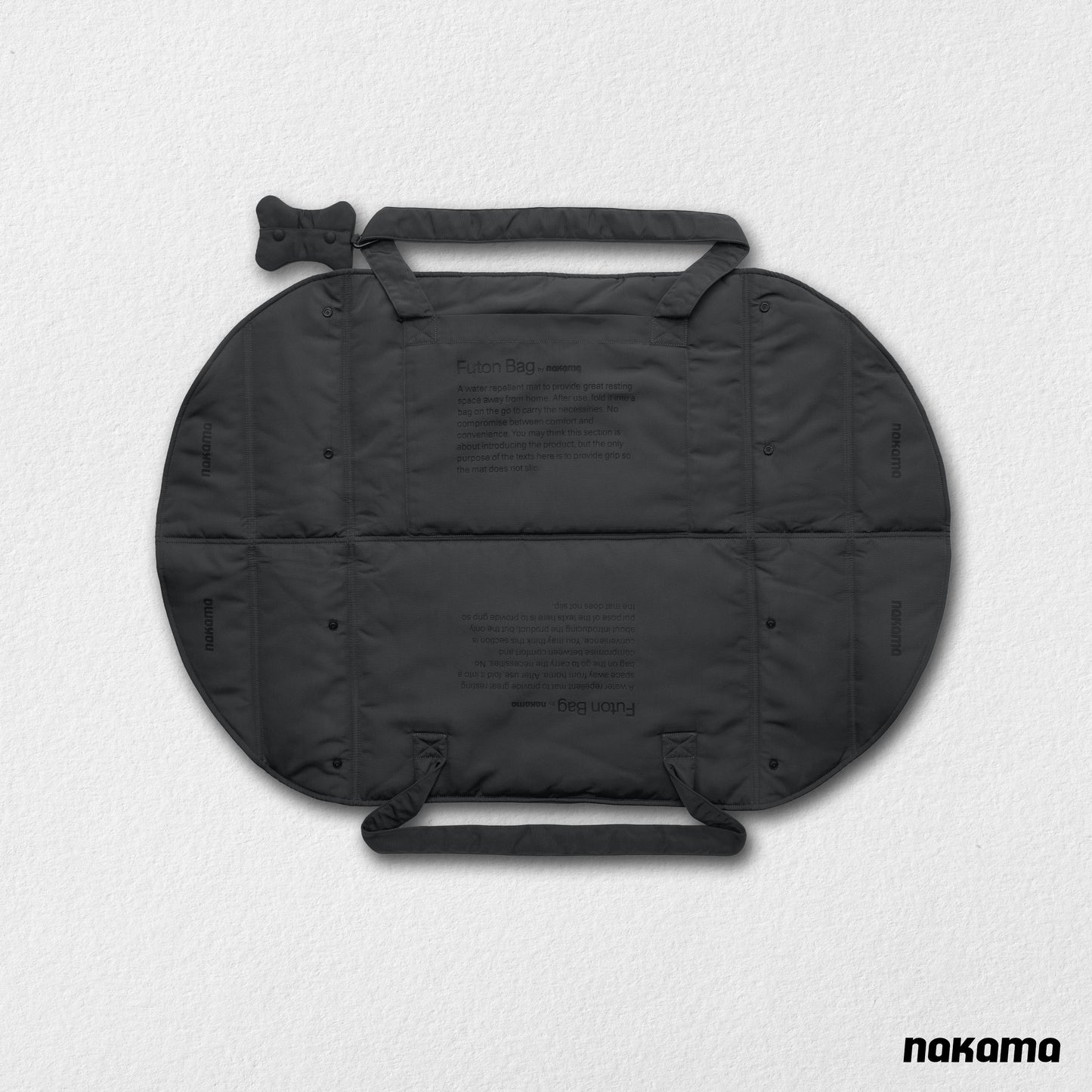 FUTON BAG 布團床袋 - CHARCOAL/MIDNIGHT
