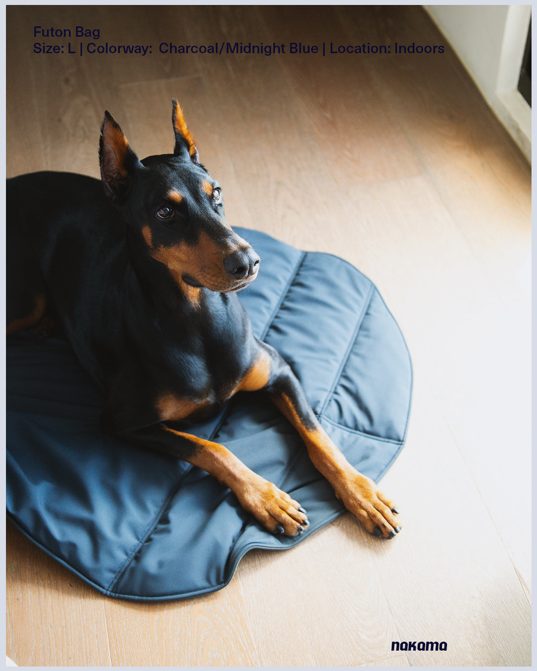 FUTON BAG 布團床袋 - CHARCOAL/MIDNIGHT