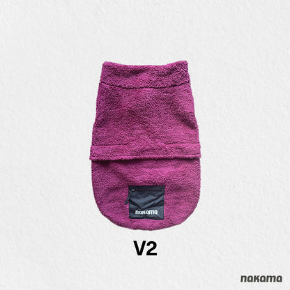 THE FISHERMAN VEST V2 回收材質刷毛背心 V2 - MAGENTA