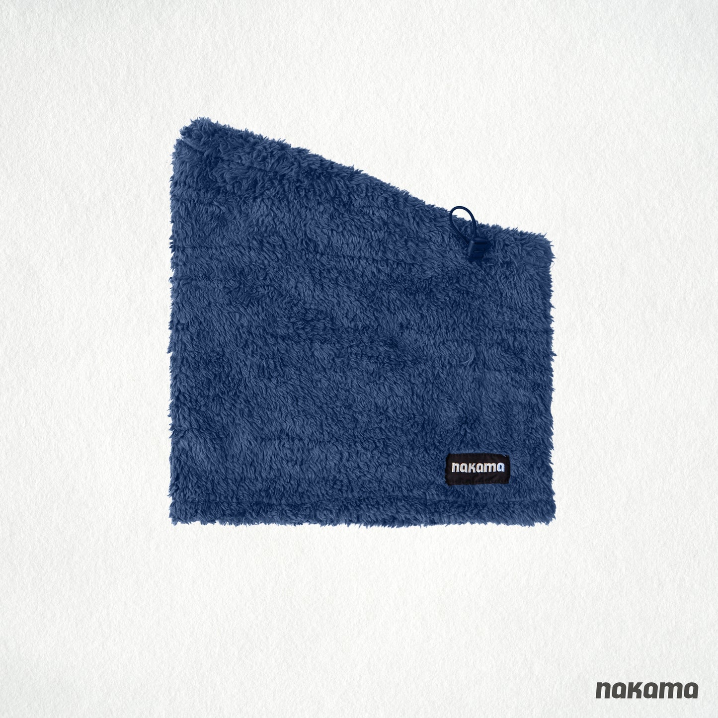 THE FISHERMAN NECKWARMER 回收材質刷毛脖圍 - PRUSSIAN BLUE