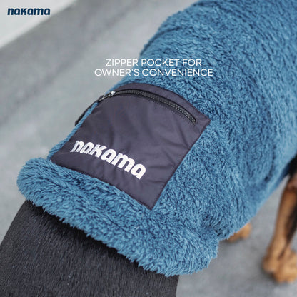 THE FISHERMAN VEST V2 回收材質刷毛背心 V2 - BAY BLUE